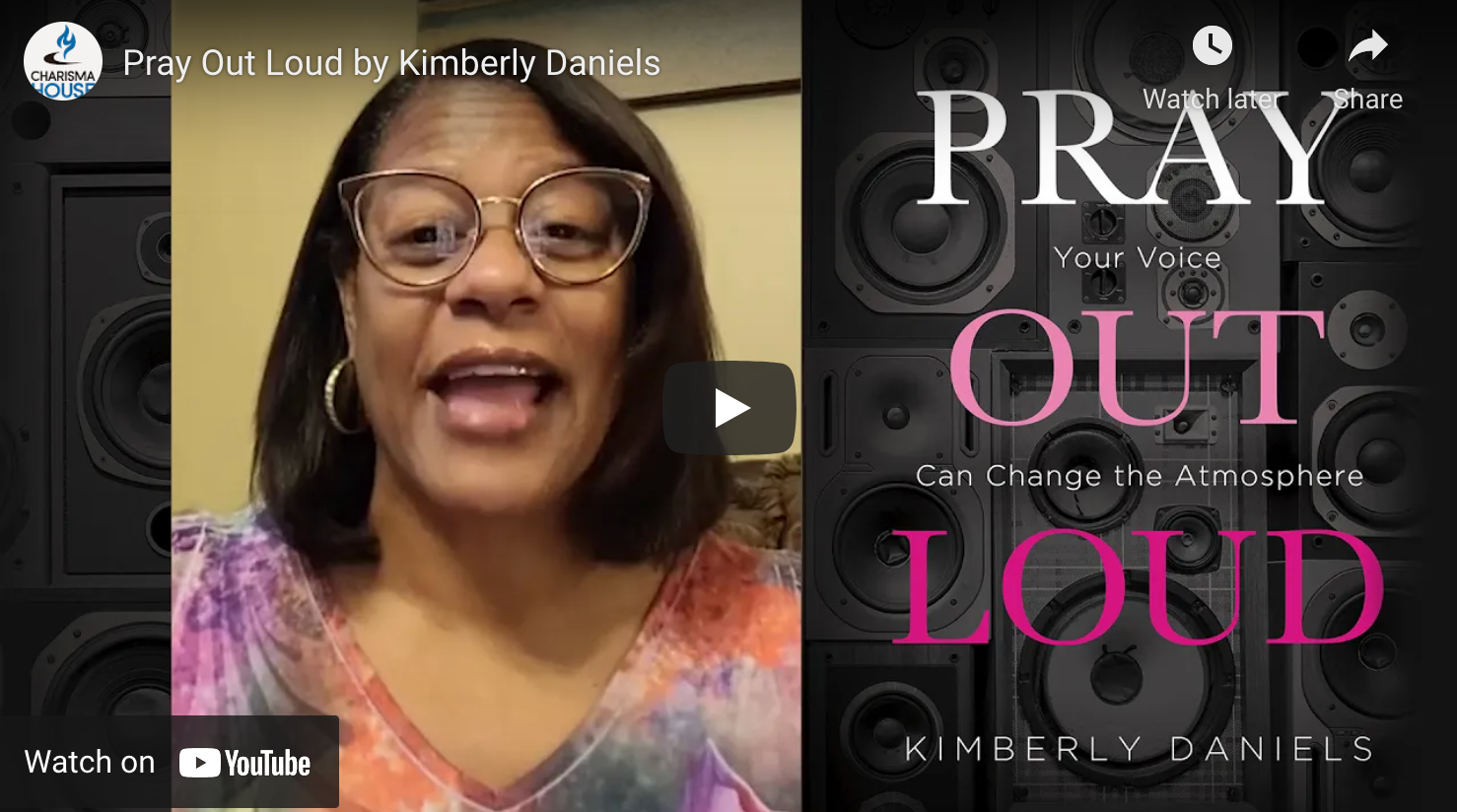 watch this message from Kimberly Daniels